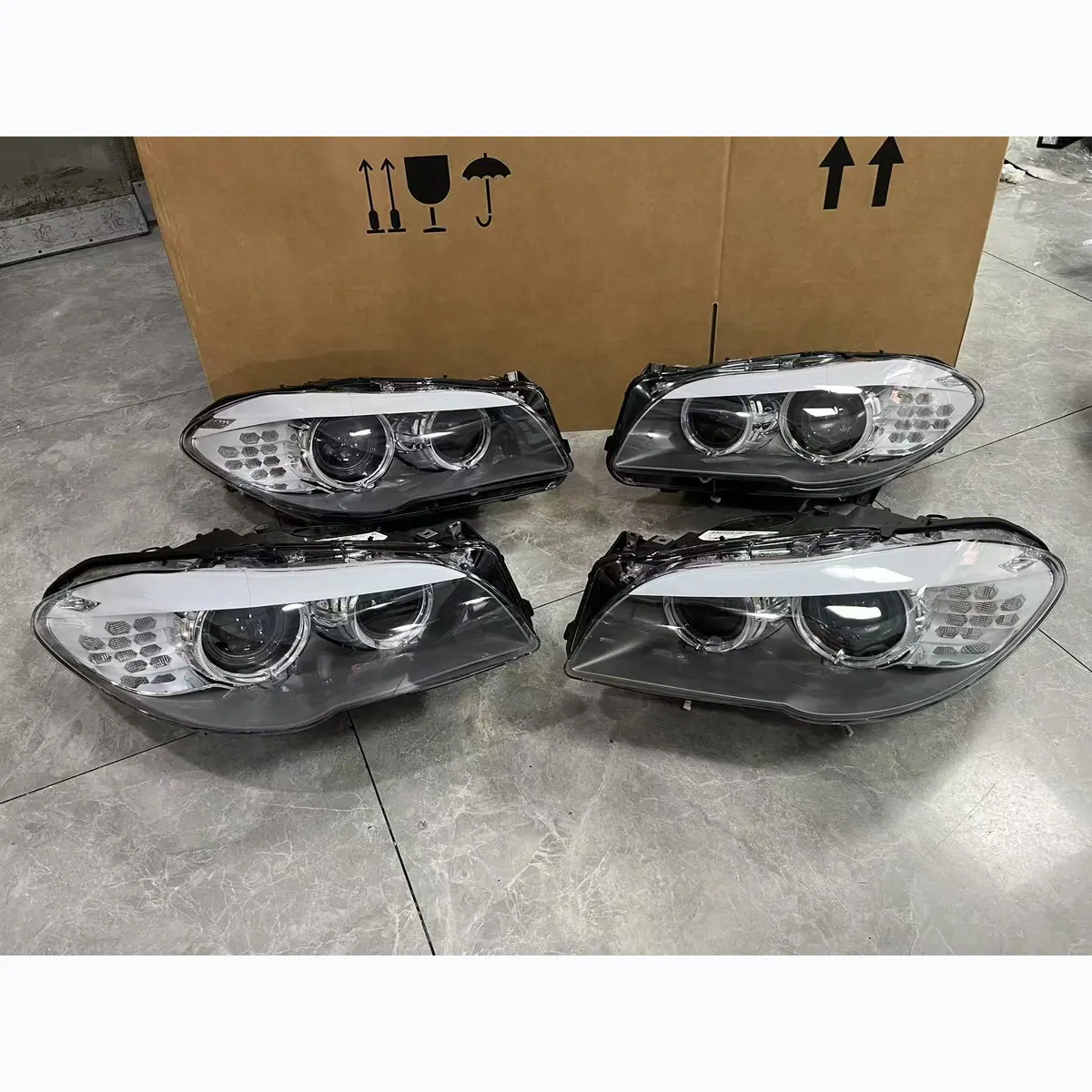 BMW F10 2010-2013 Xenon Headlight Assembly Original Used photo 1