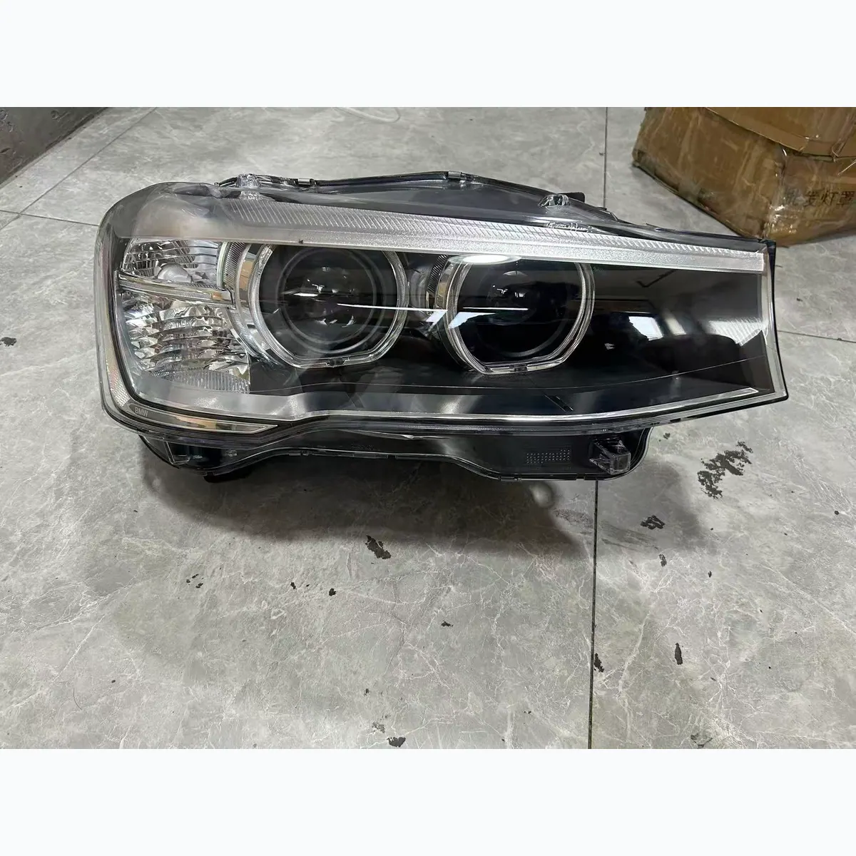 BMW F25 LCI 2015-2017 Xenon Headlight Assembly Original Used photo 1