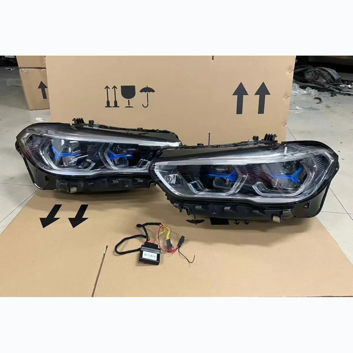 BMW G05 2019-2022 Laser Headlight Assembly Original Used photo 1