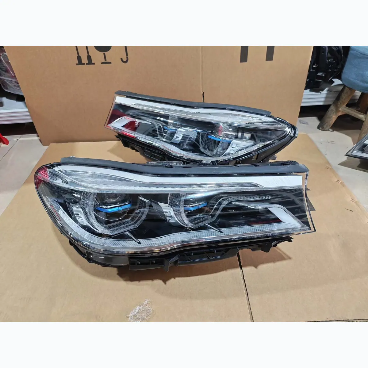 BMW G12 2016-2019 Laser Headlight Assembly Original Used photo 1