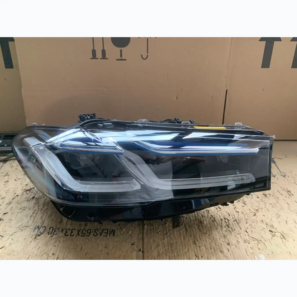BMW G30 LCI 2021-2023 Laser Headlight Assembly Original Used photo 1