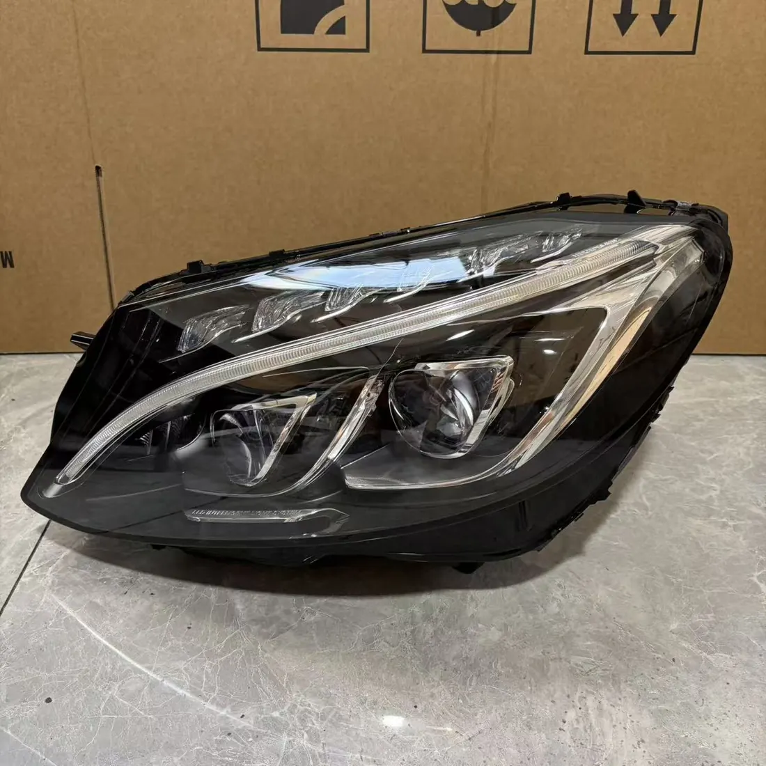 Mercedes C-Class W205 2014-2018 LH Full LED ILS Headlight A2059069301 photo 1