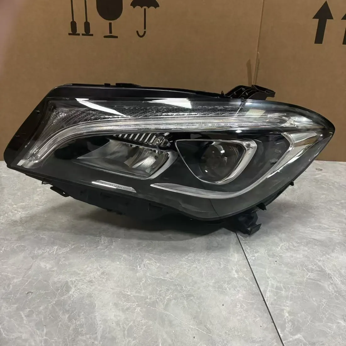 Mercedes CLA C117 X117 2016-19 Left LED Headlight A1178206761 ZKW photo 1