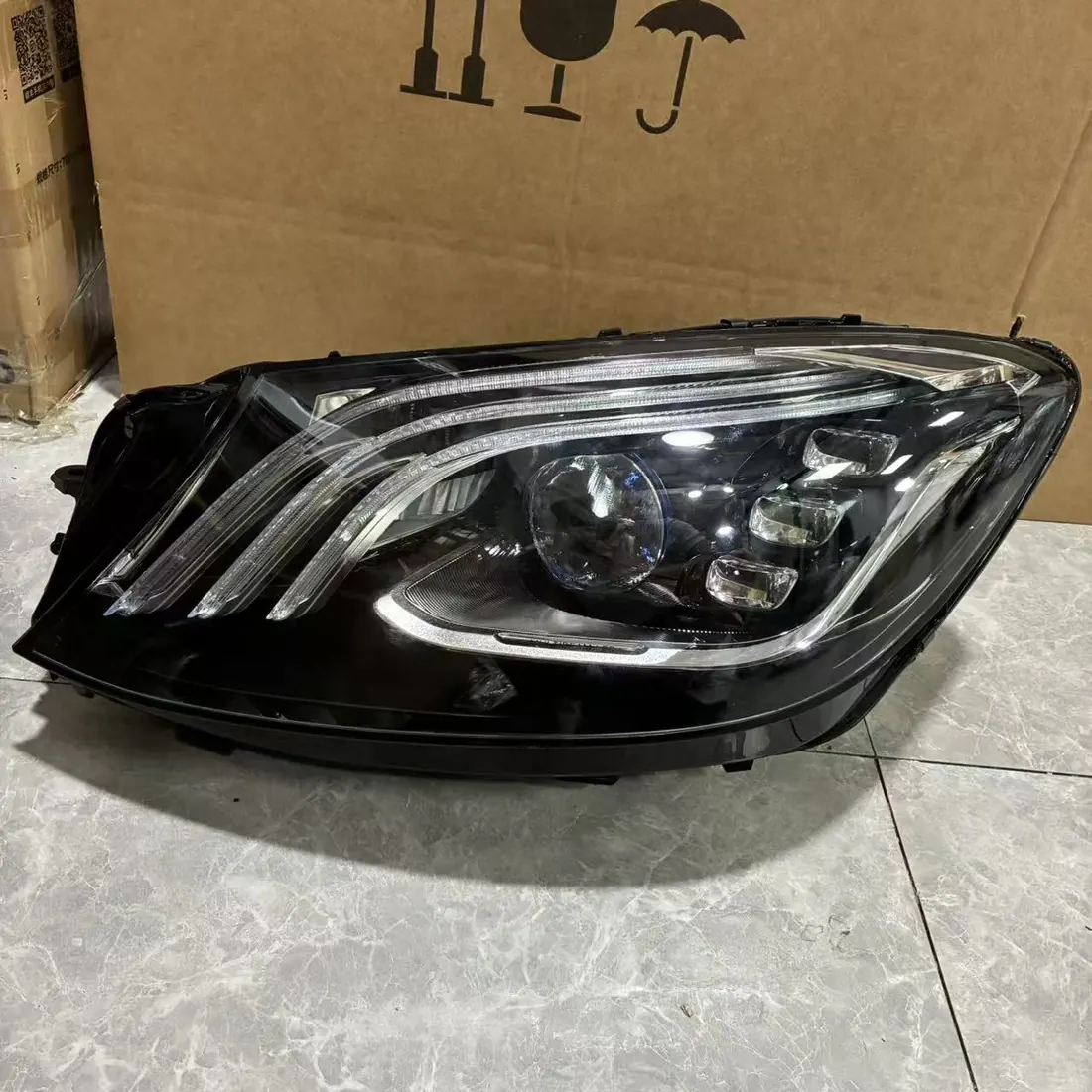 Mercedes S-Class W222 2018-2020 Left Multibeam LED Headlight A2229065904 photo 1