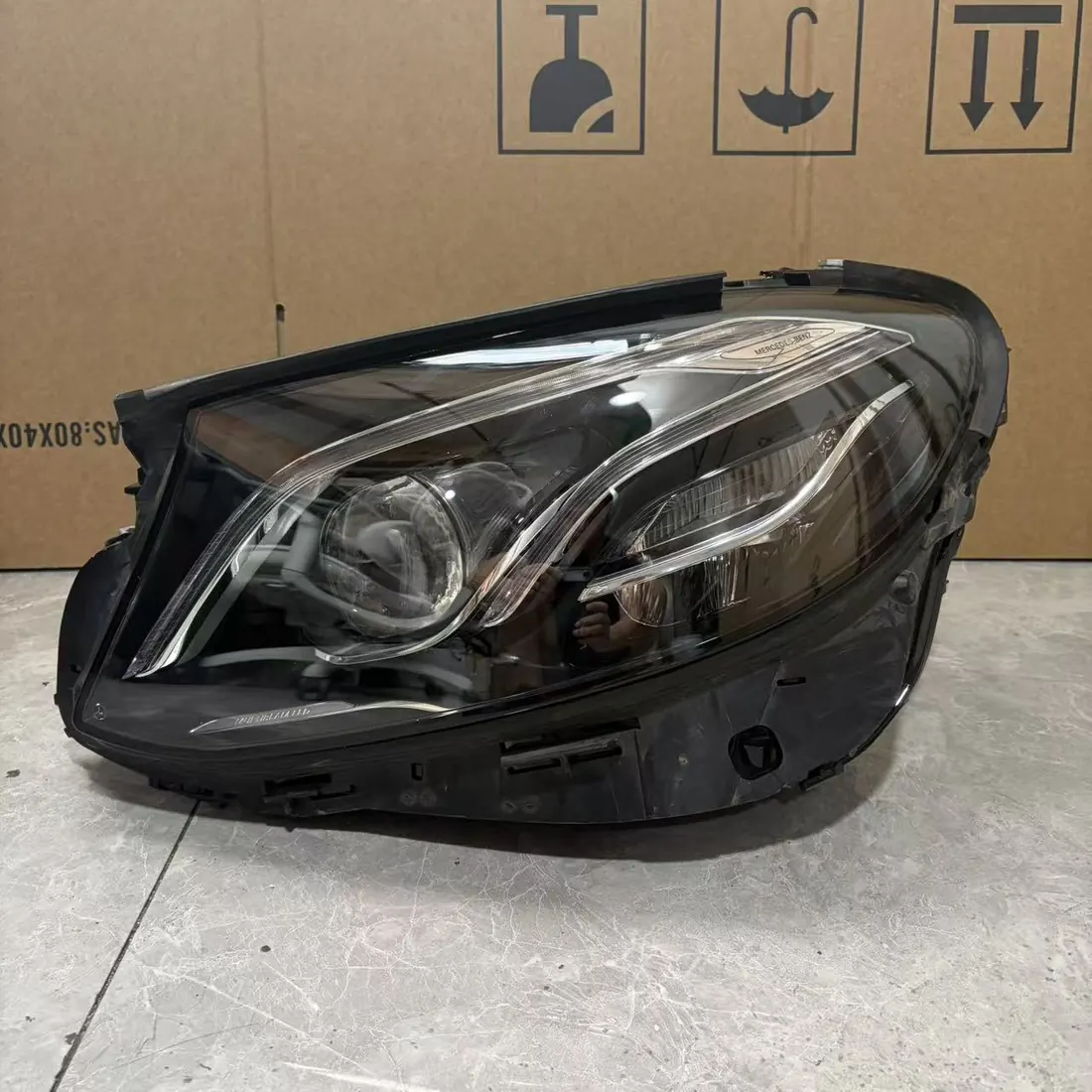 Mercedes W213 E-Class Left MULTIBEAM LED Headlight A2139067506 No Modules photo 1